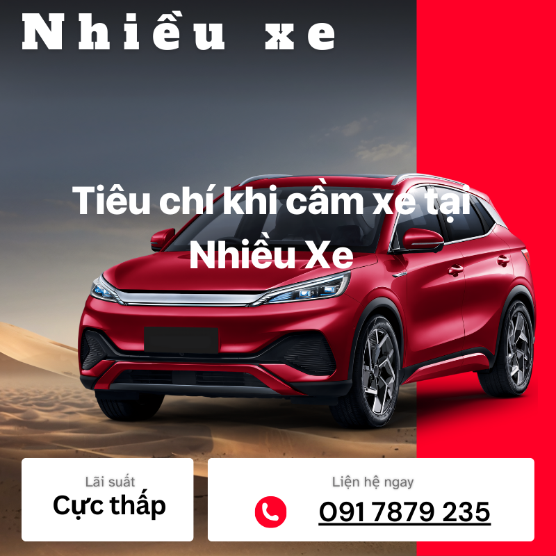 tiêu chí cần có khi cầm xe