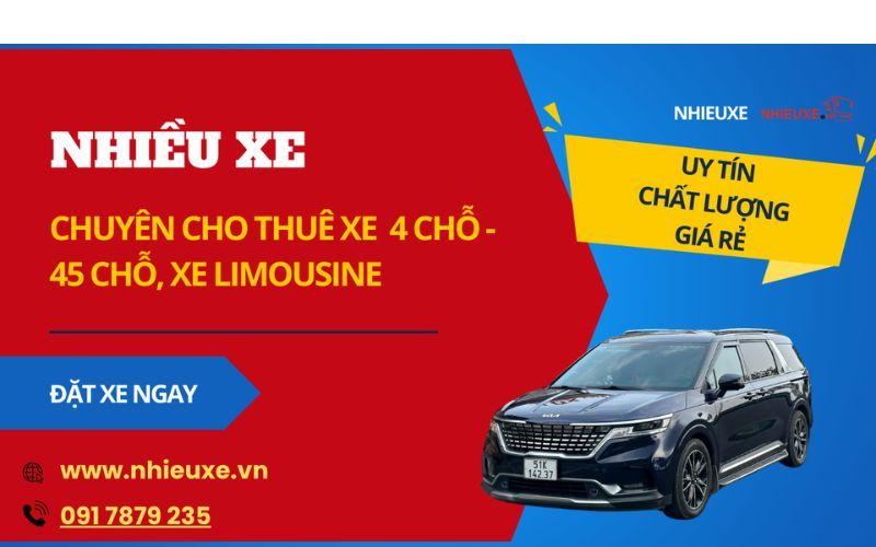 NHIEUXE.VN - Địa chỉ cho thuê đi Vườn quốc gia Tràm Chim uy tín