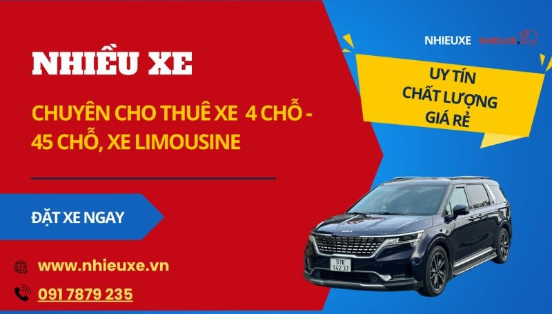 NHIEUXE.VN - Dịch vụ cho thuê xe đi Măng Đen giá tốt