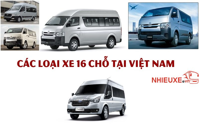 Các dòng xe 16 chỗ nổi bật tại Việt Nam