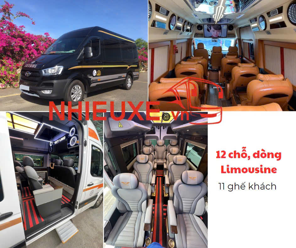 Thuê xe Limousine 12 chỗ đi Mũi Né