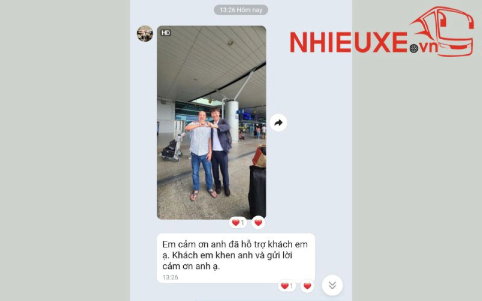 Dịch vụ thuê xe đưa đón sân bay của NHIEUXE.VN