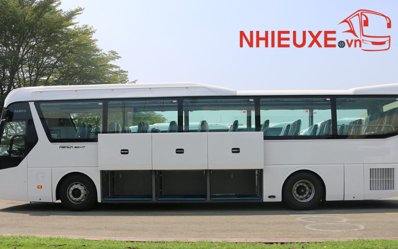 Kích thước khoang hành lý xe 45 chỗ và xe giường nằm