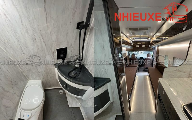 Nhà vệ sinh trong xe