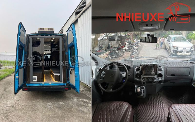 Thuê xe mobihome hạng A - Van for 6