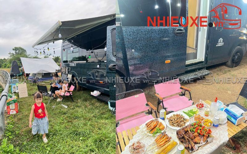 Thuê xe mobihome hạng C - Van for 2