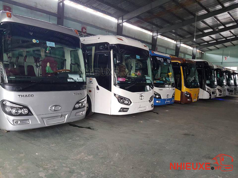 Xe Thaco đi Hồ Tràm