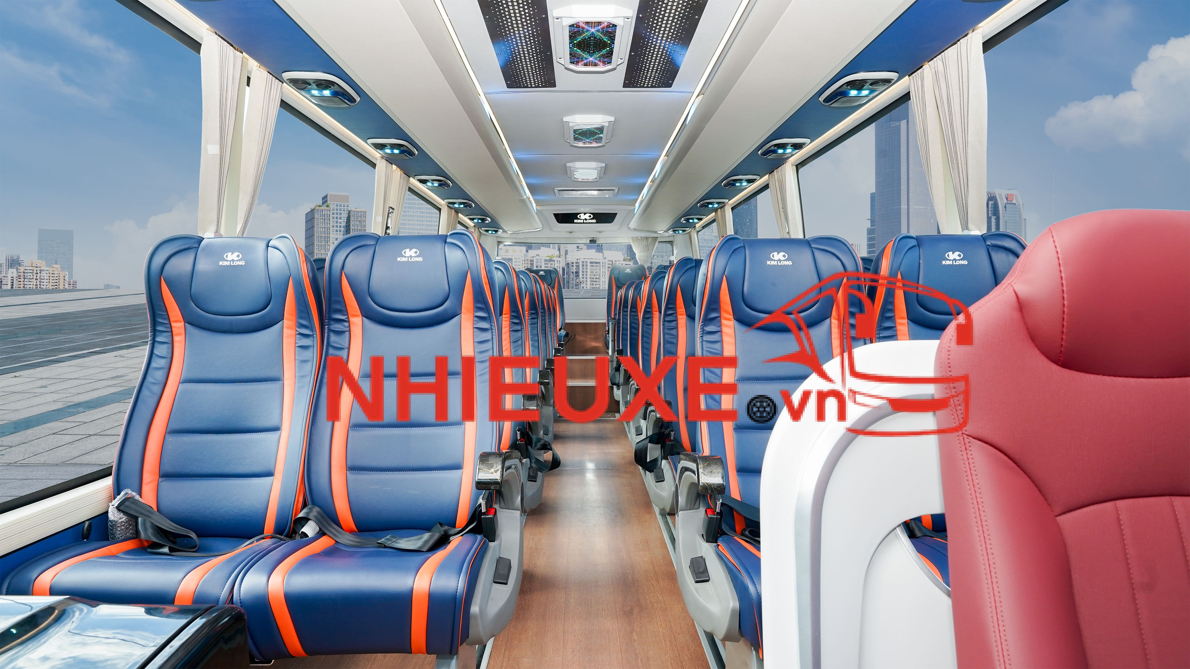 ghế ngồi xe Kim Long