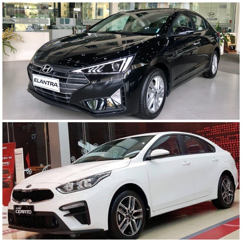 Kia Cerato vs. Hyundai Elantra